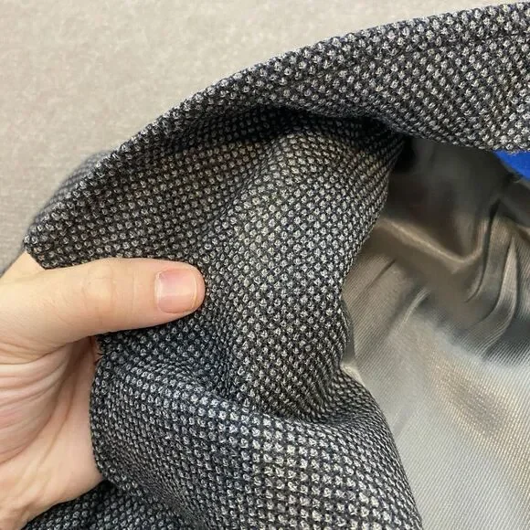 Vintage Pendleton Blazer Mens Size 42 Gray Wool Blend Rockabilly Tweed - Picture 5 of 14